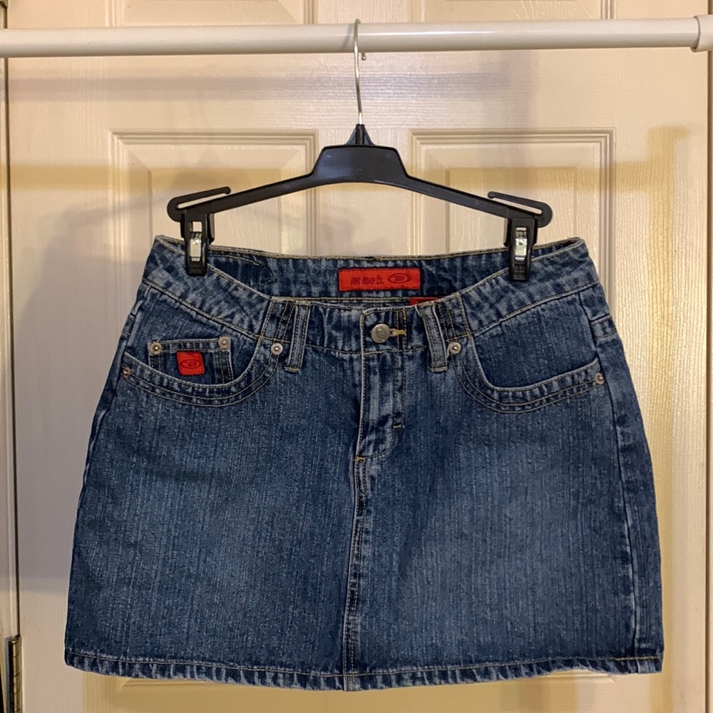 Bongo Let me b. Jean skirt